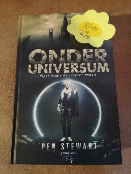 The cover of Onderuniversum with my rating on 10 and the conversion to 5. - BookDragon